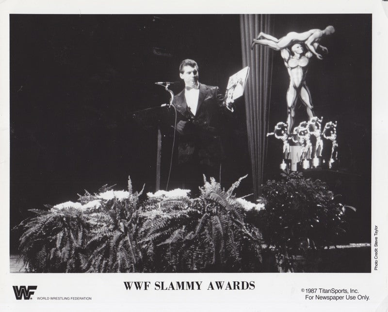 1987 WWF Slammy Awards (w/Vince McMahon) PWcatalog