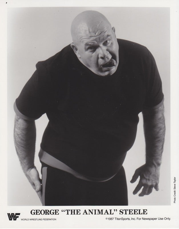 1987 George "The Animal" Steele PWcatalog