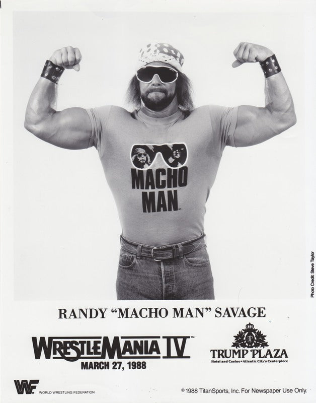 1988 Macho Man Randy Savage WM4 PWcatalog