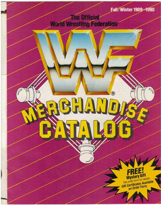 WWF Catalog Fall-Winter 1989-1990 Magazine PWcatalog