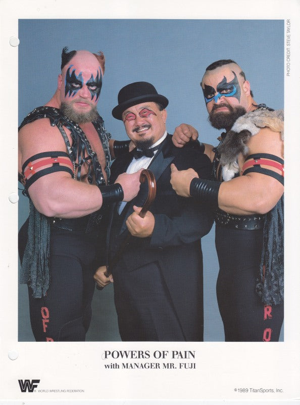 1989 Powers Of Pain w/Mr. Fuji (punch holes) color PWcatalog