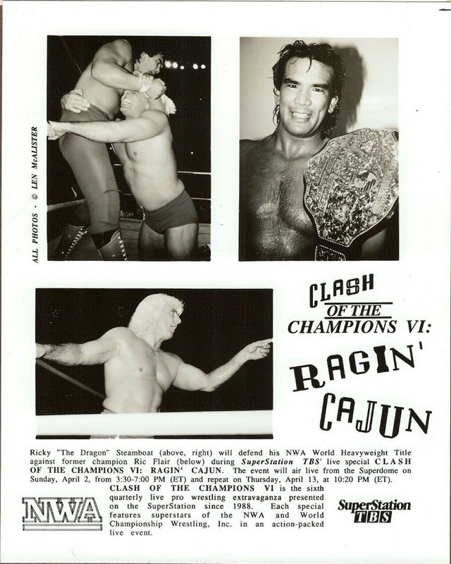 NWA: TBS Clash of the Champions VI (Flair/Steamboat) PW Catalog