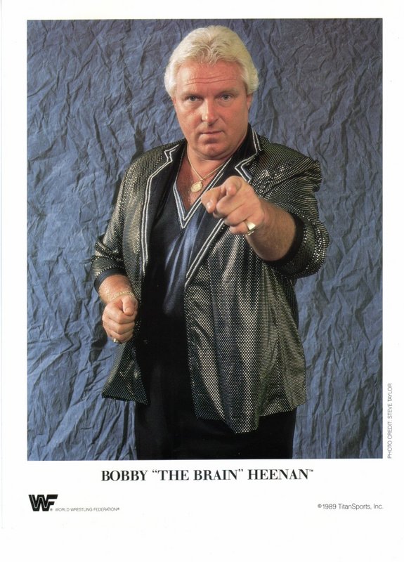 1989 Bobby "The Brain" Heenan color PWcatalog
