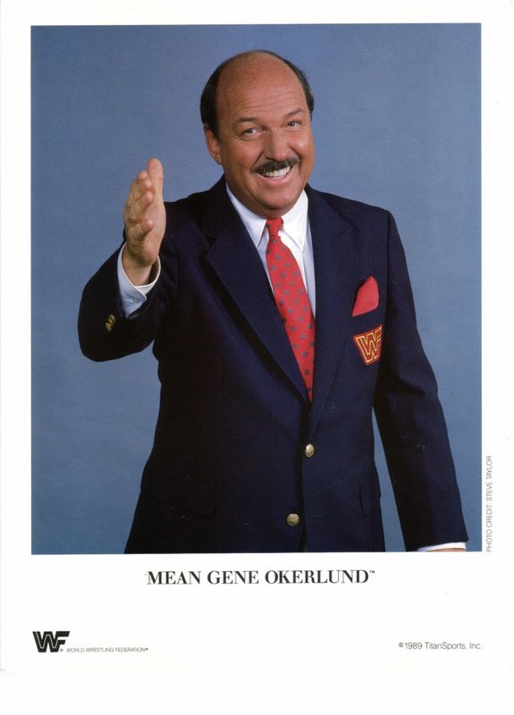 1989 Mean Gene Okerlund color PWcatalog