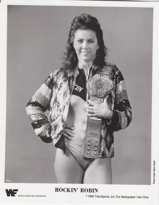1989 WWF WOMEN'S CHAMPION Rockin' Robin