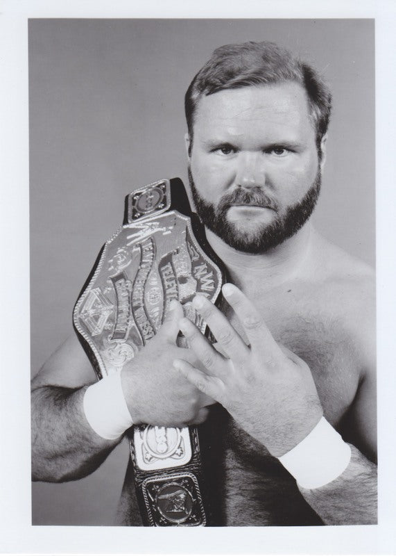 NWA/WCW NWA TV Champion Arn Anderson vintage 5x7 PW Catalog