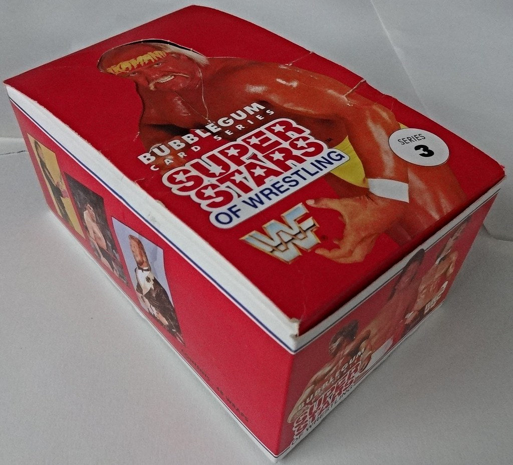 Hulk Hogan 1990 Market Scene Ltd WWF Wrestling Series 3 Bubble gum New Zealand PWcatalog