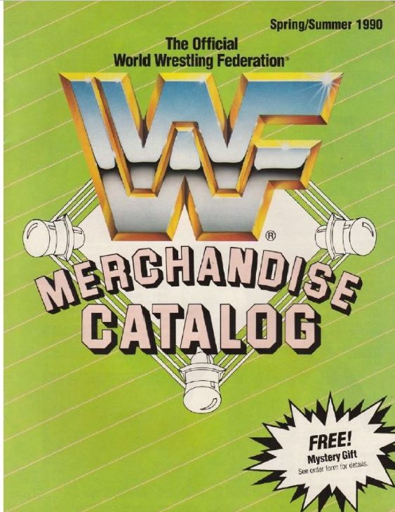 WWF Catalog Spring-Summerr 1990 Magazine PWcatalog