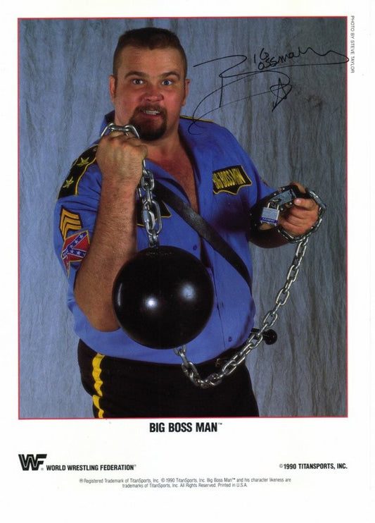 1990 Big Boss Man (Facsimle auto)color