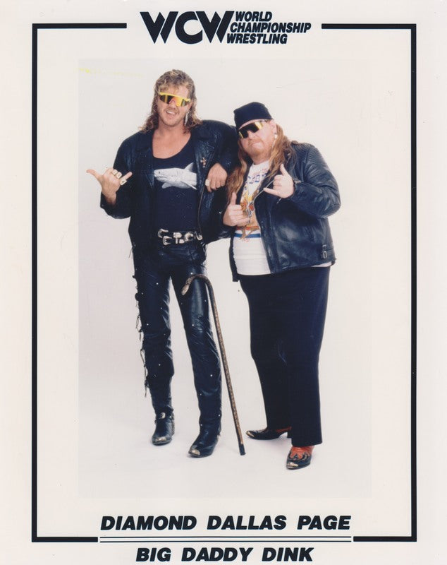 WCW Diamond Dallas Page & Big Daddy Dink PW Catalog