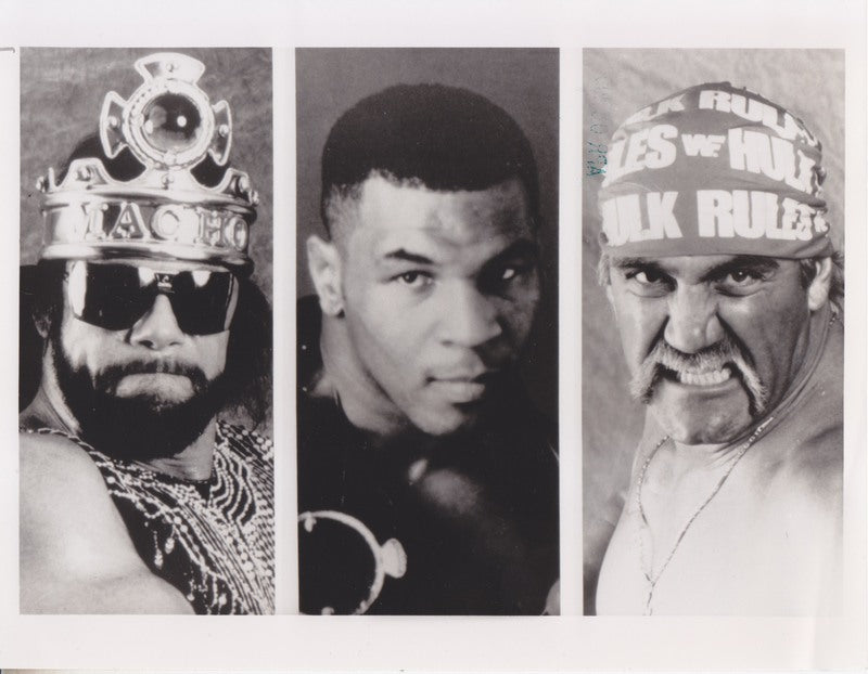 1990 NBC Main Event #3 Macho King vs. Hulk Hogan (Mike Tyson ref) PWcatalog