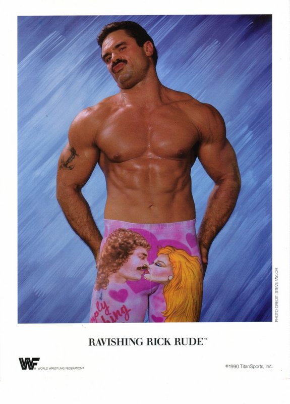 1990 Ravishing Rick Rude color PWcatalog