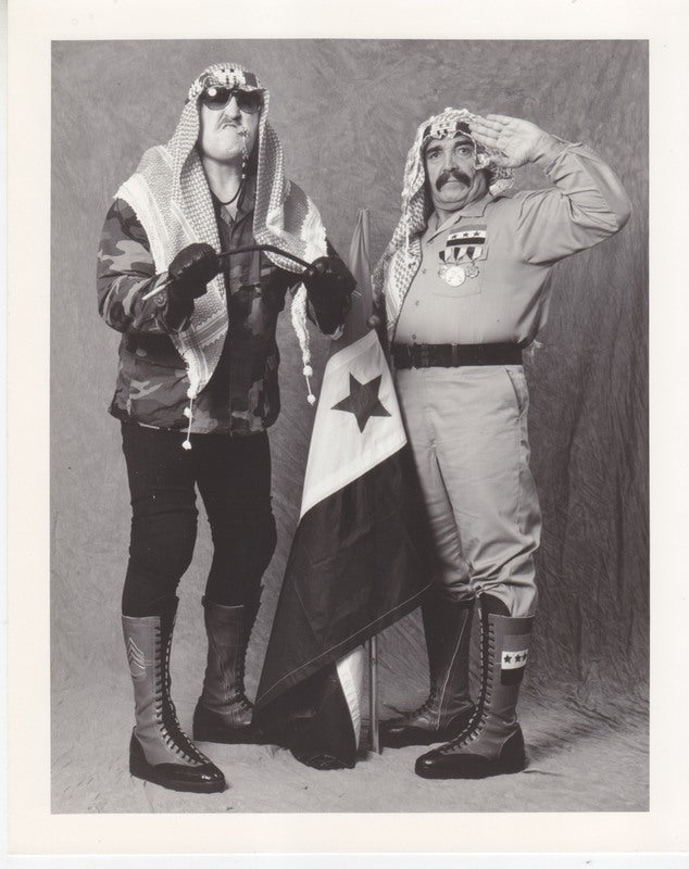 1990 Sgt. Slaughter General Adnon 8x10 (prototype?) PWcatalog