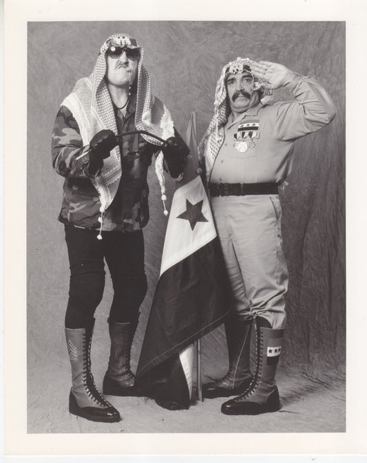 1990 Sgt. Slaughter General Adnon 8x10 (prototype?) PWcatalog