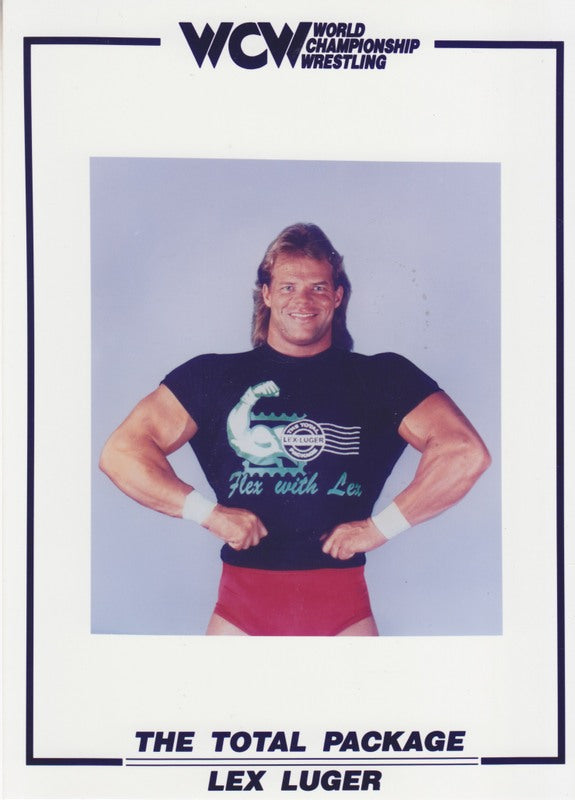 WCW Lex Luger 5x7 PW Catalog
