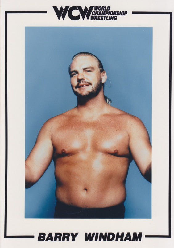 WCW Barry Windham 5x7 PW Catalog