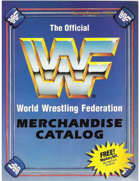 WWF Catalog Spring-Summerr 1991 Magazine PWcatalog