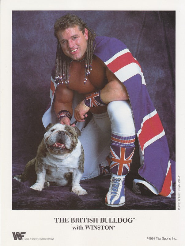1991 British Bulldog w/Winston color PWcatalog