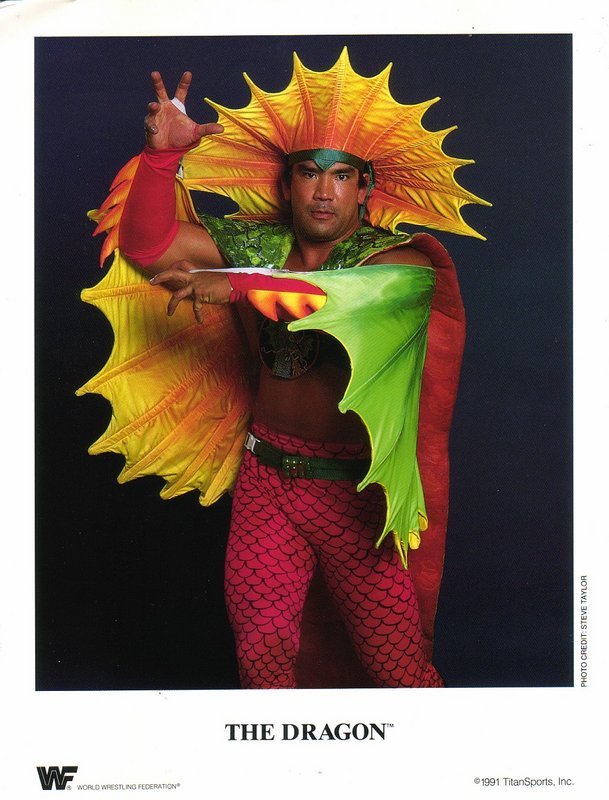 1991 The Dragon (Ricky Steamboat) color PWcatalog