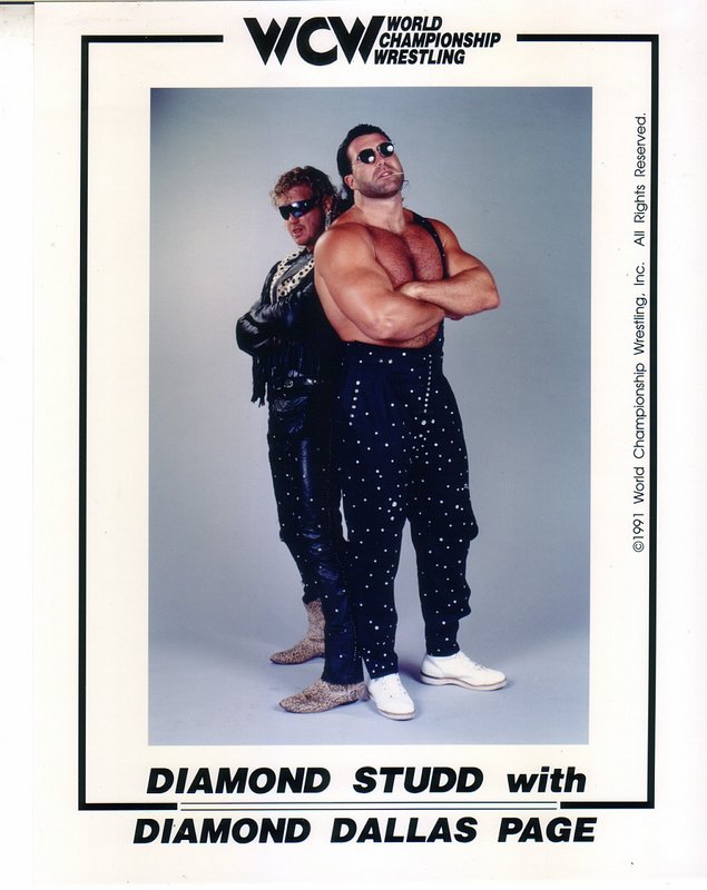WCW Diamond Studd With Diamond Dallas Page PW Catalog