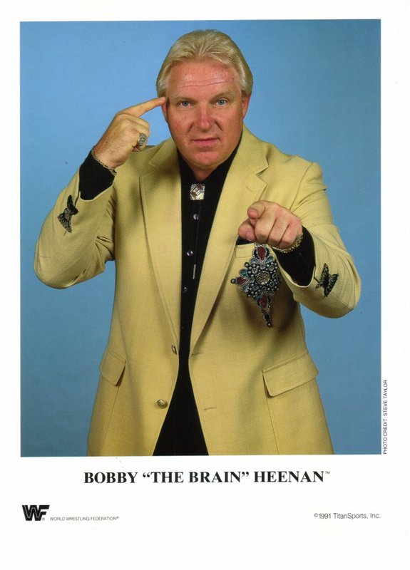 1991 Bobby "The Brain" Heenan color PWcatalog