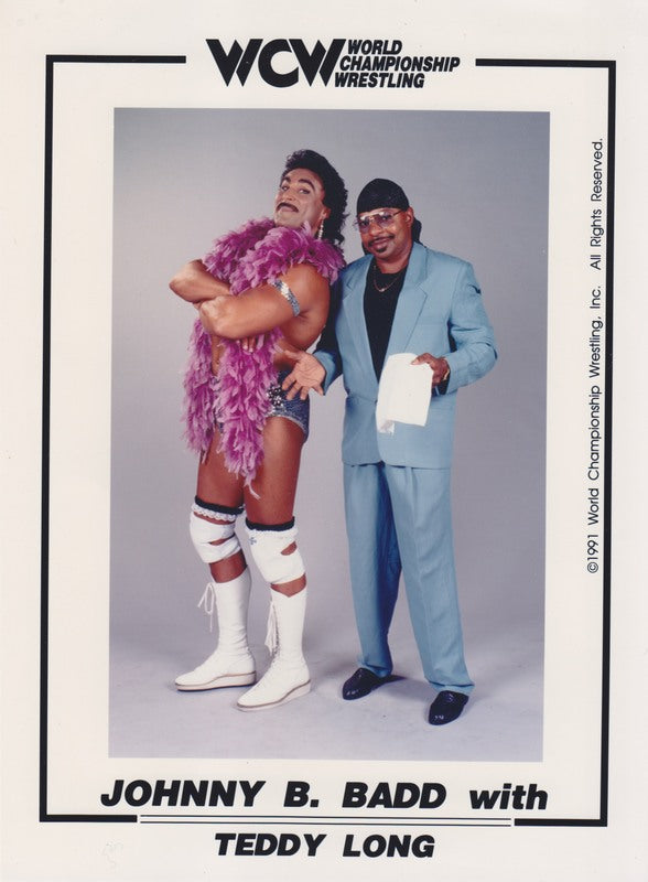 WCW Johnny B. Badd With Teddy Long PW Catalog