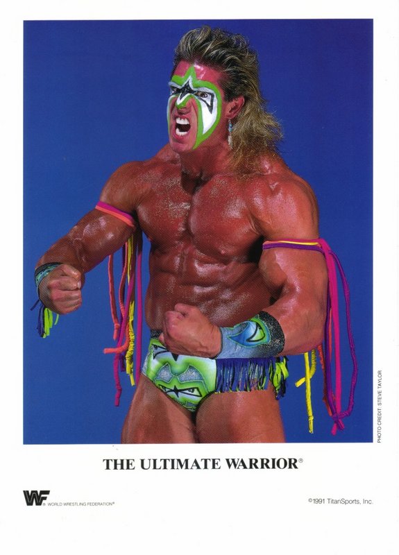 1991 Ultimate Warrior color PWcatalog