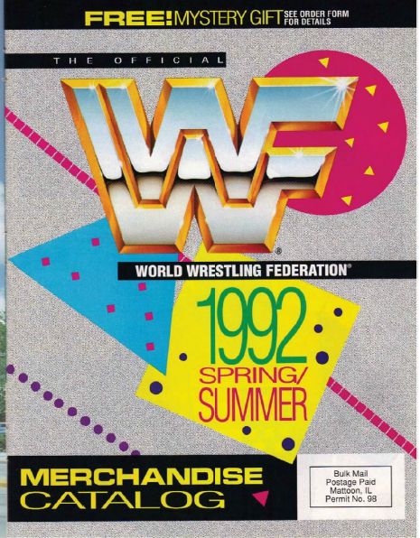 WWF Catalog Spring-Summerr 1992 Magazine PWcatalog
