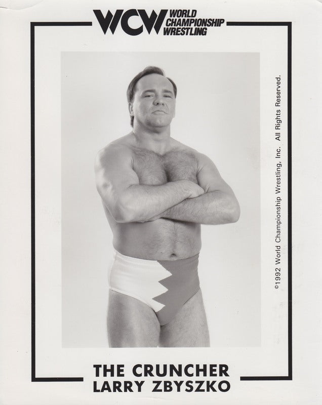 WCW The Cruncher Larry Zbyszko PW Catalog