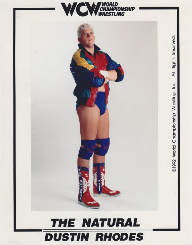 WCW The Natural Dustin Rhodes PW Catalog
