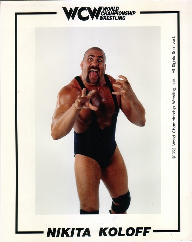 WCW Nikita Koloff PW Catalog