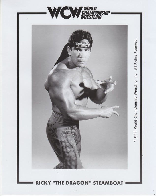 WCW Ricky The Dragon Steamboat PW Catalog