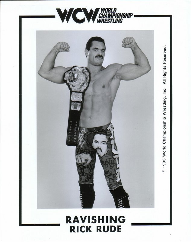 WCW U.S. CHAMPION Ravishing Rick Rude PW Catalog