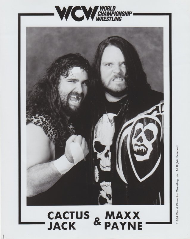 WCW Cactus Jack & Maxx Payne PW Catalog