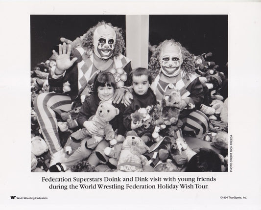 1994 Doink Dink WWF Holiday Wish Tour