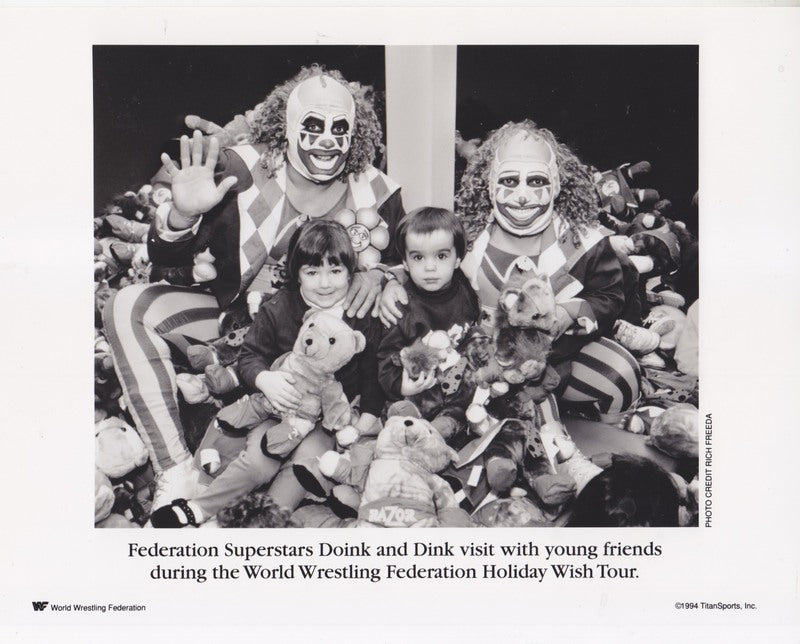 1994 Doink Dink WWF Holiday Wish Tour PWcatalog