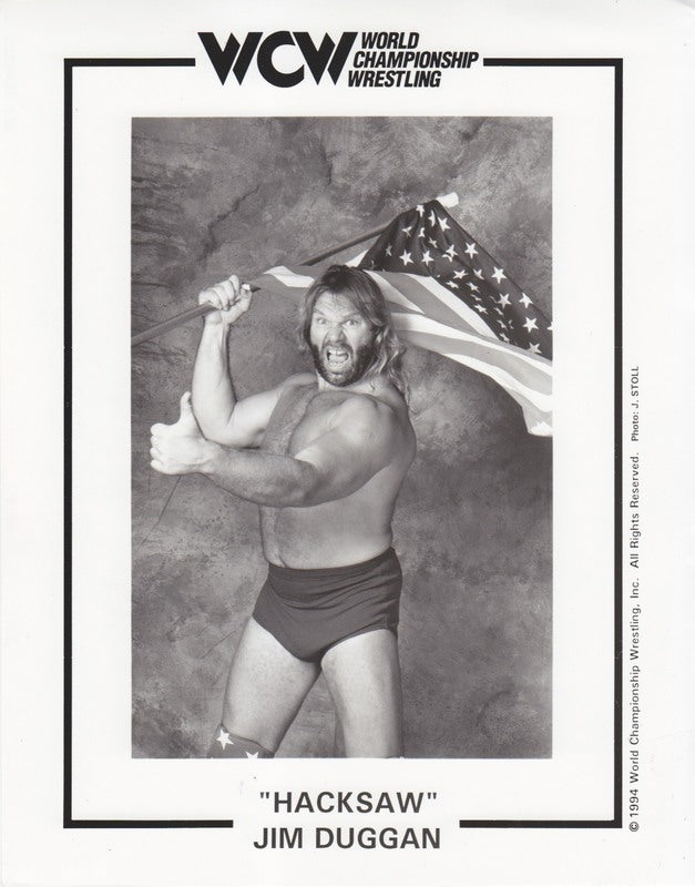 WCW Hacksaw Jim Duggan PW Catalog