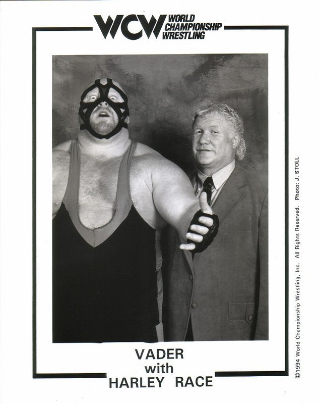 WCW Vader With Harley Race PW Catalog