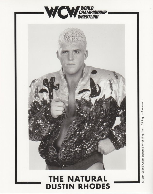WCW The Natural Dustin Rhodes PW Catalog