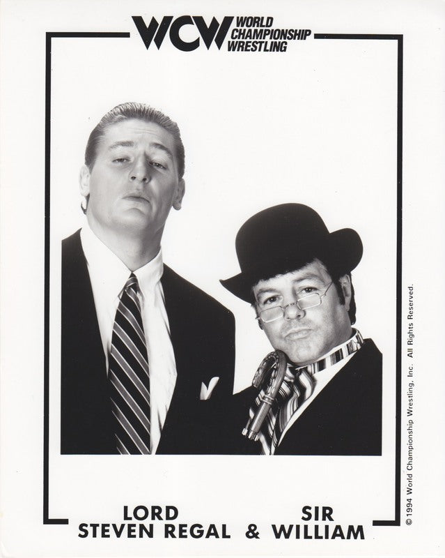 WCW Lord Steven Regal & Sir William PW Catalog