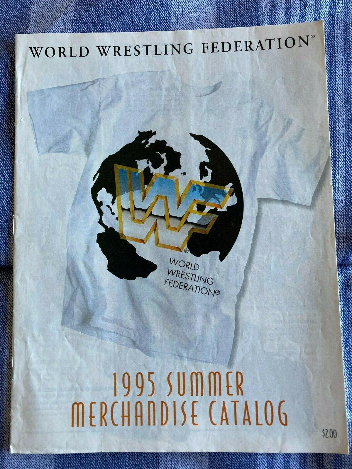 WWF Catalog 1995 Summer Magazine PWcatalog