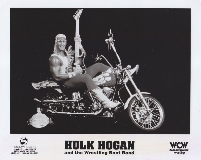 WCW Hulk Hogan Wrestling Boot Band PW Catalog