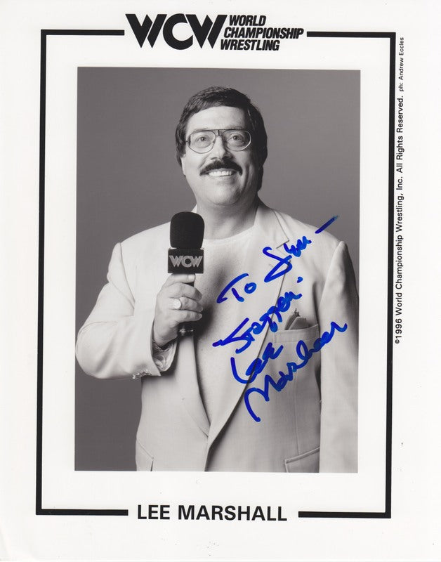 WCW Lee Marshall (signed) PW Catalog