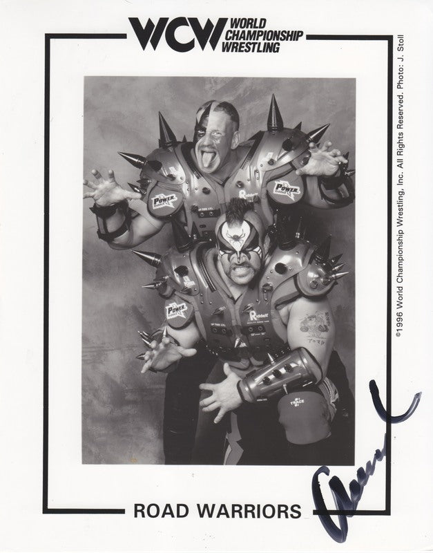WCW Road Warriors (Animal:signed) PW Catalog