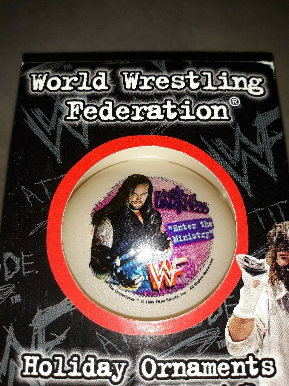 WWF Undertaker Christmas Ornament 1998 - image 3