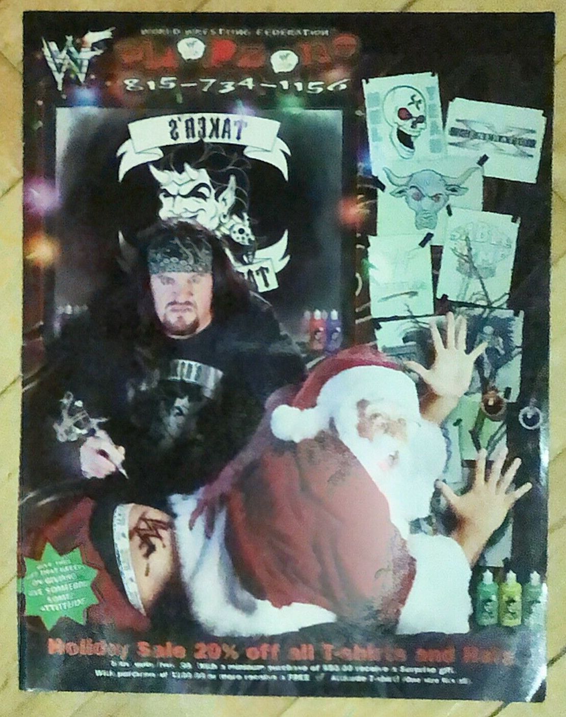 WWF Catalog Fall 1998 Magazine PWcatalog