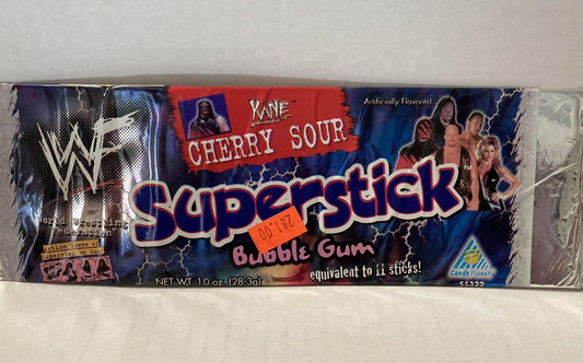 WWF Kane Superstick 1999 Bubble Gum Cherry Sour PWcatalog