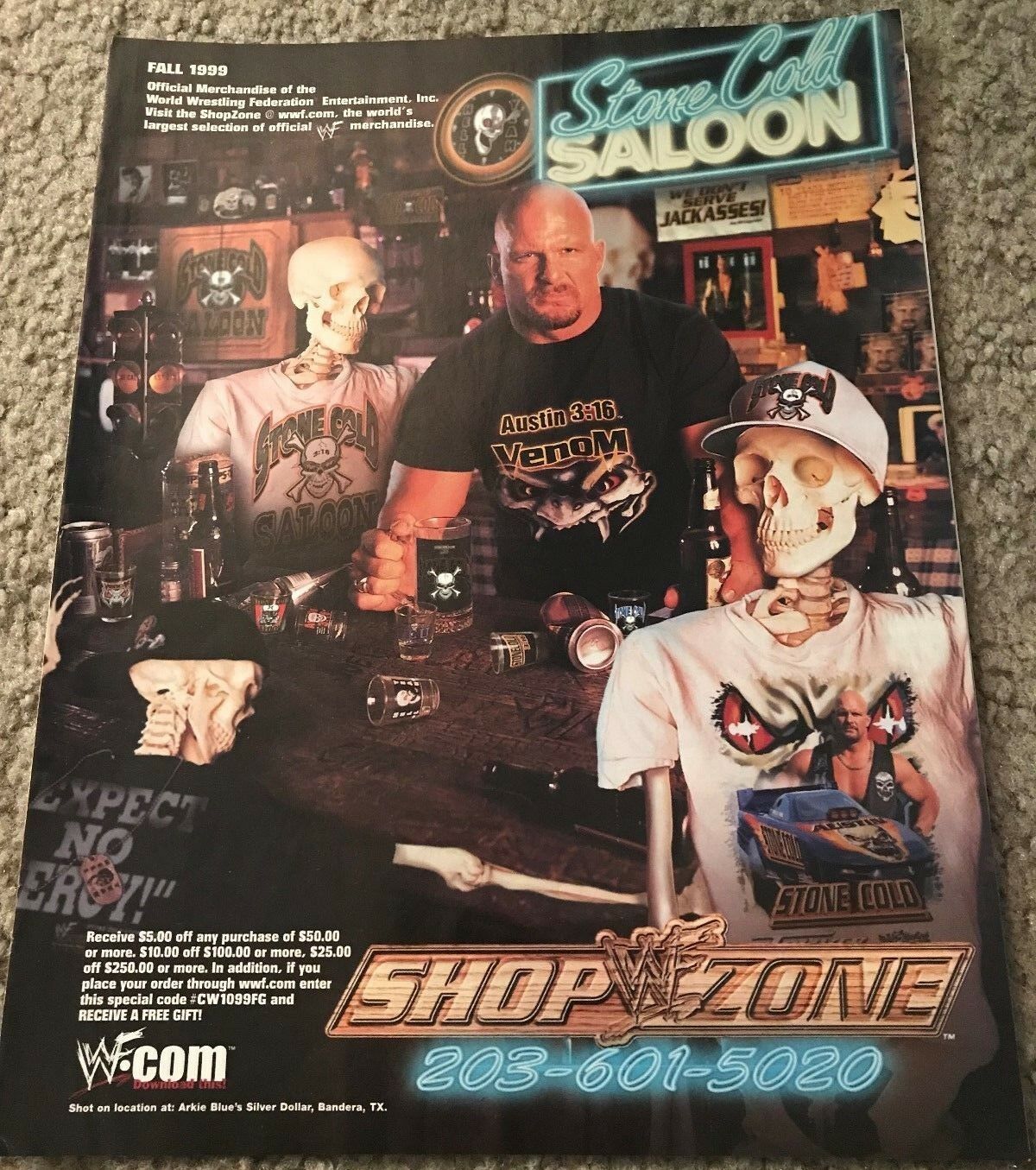 WWF Catalog Fall 1999 Magazine PWcatalog