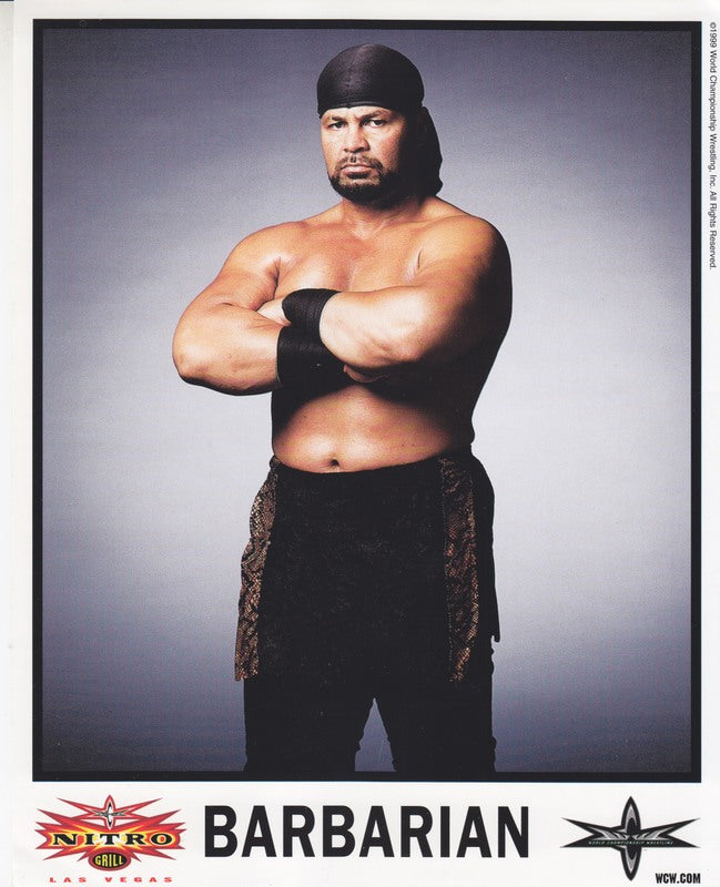 WCW Barbarian PW Catalog