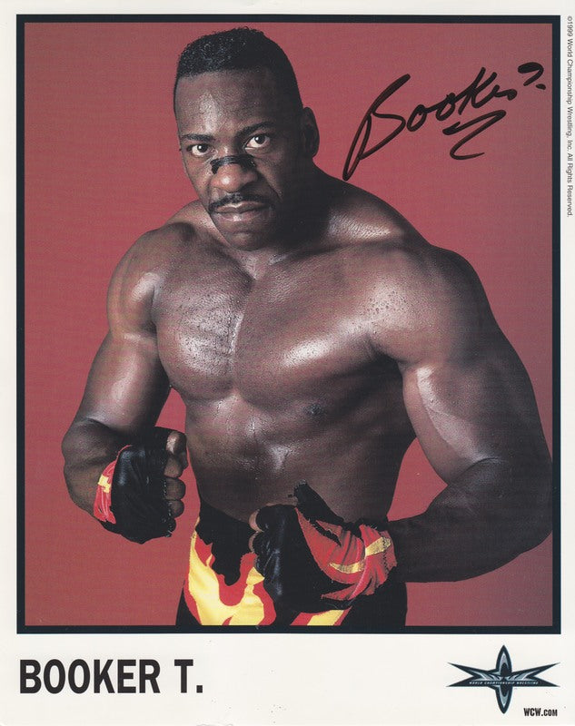 WCW Booker T (signed) PW Catalog